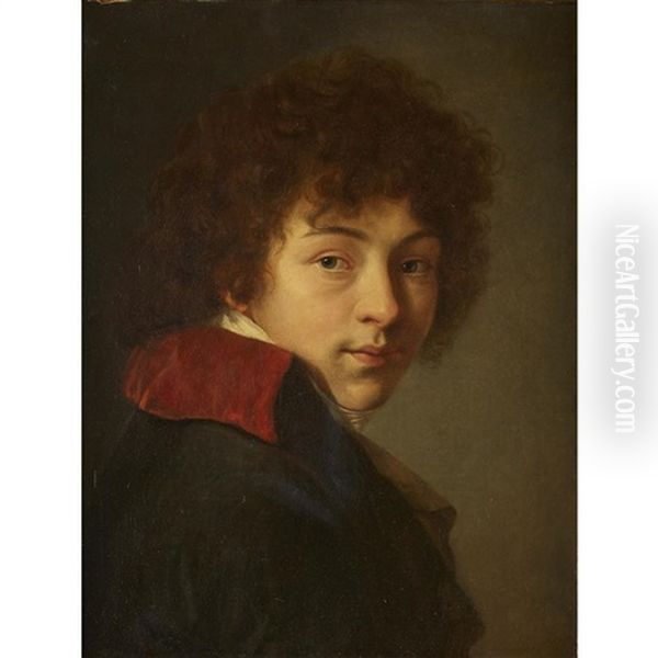 Portrait Of Louis-alexandre Berthier (1753-1815) Oil Painting by Antoine Jean (Baron Gros) Gros