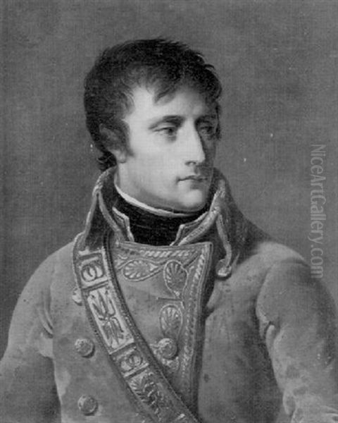 Portrait De Bonaparte En Consul Oil Painting by Antoine Jean (Baron Gros) Gros