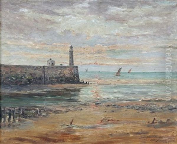 Le Phare Oil Painting by Peter Alfred Gross