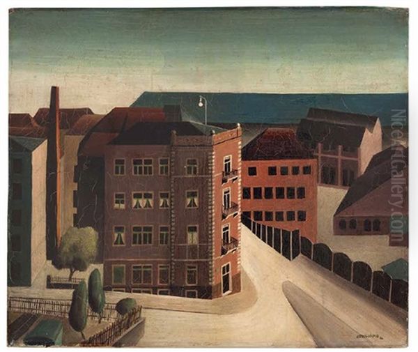 In Grosvaters Werkstatt Oil Painting by Carl Grossberg