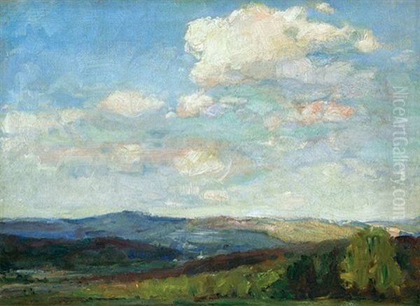 Passing Clouds Oil Painting by Oliver Dennett Grover