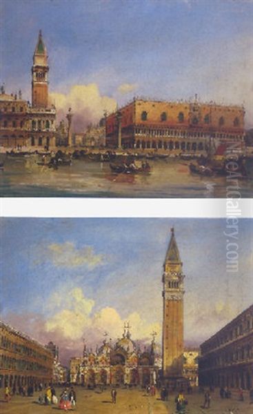 Grand Canal, Venice Oil Painting by Carlo Grubacs