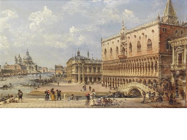 Venice Oil Painting by Giovanni Grubas