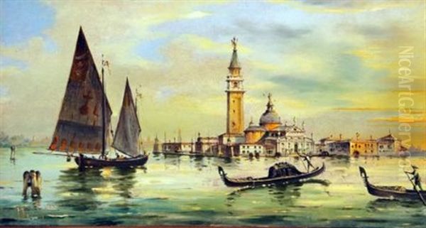 Venice Oil Painting by Marco Grubas