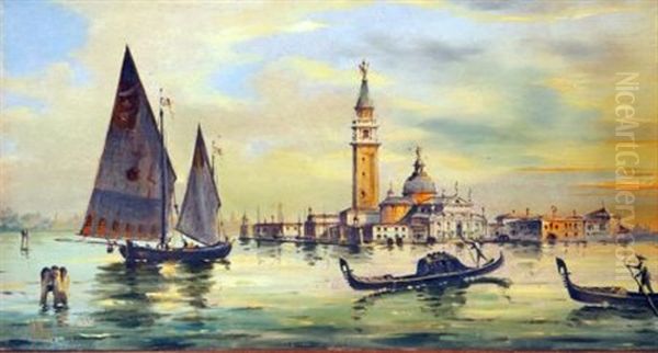 Venice Oil Painting by Marco Grubas