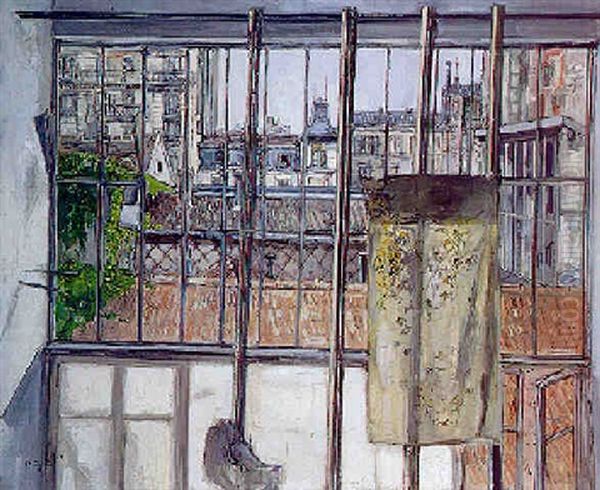 Les Toits De Paris Oil Painting by Francis Gruber