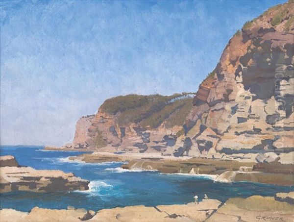 The Gulf, Avoca Nsw Oil Painting by Elioth Gruner