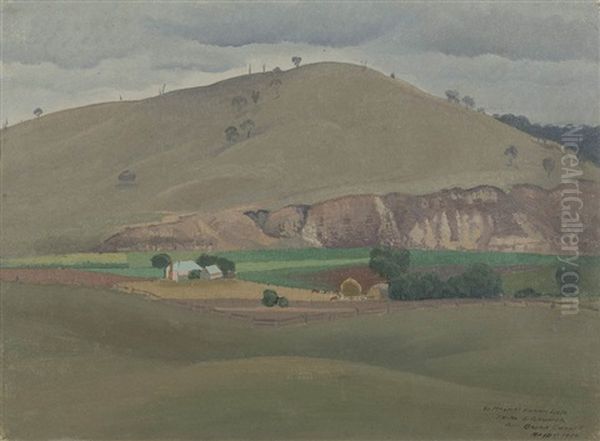 Untitled (landscape) Oil Painting by Elioth Gruner