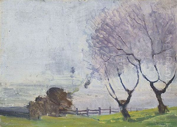 Landscape Oil Painting by Elioth Gruner