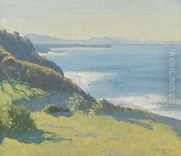 Near Nambucca Heads Oil Painting by Elioth Gruner