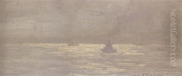 Grey Day, Sydney Harbour by Elioth Gruner