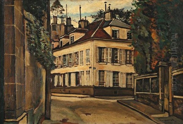 La Maison Oil Painting by Nathan Grunsweigh