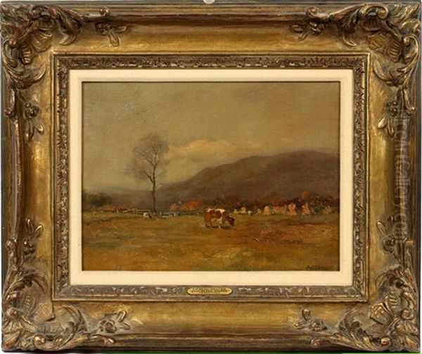 Catskill Meadow Oil Painting by Charles Paul Gruppe