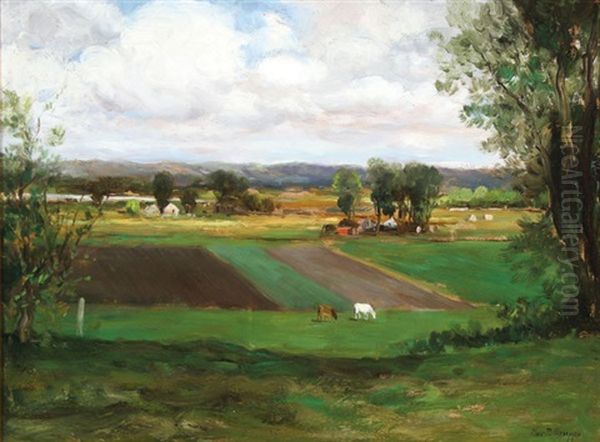 Spring Landscape by Charles Paul Gruppe