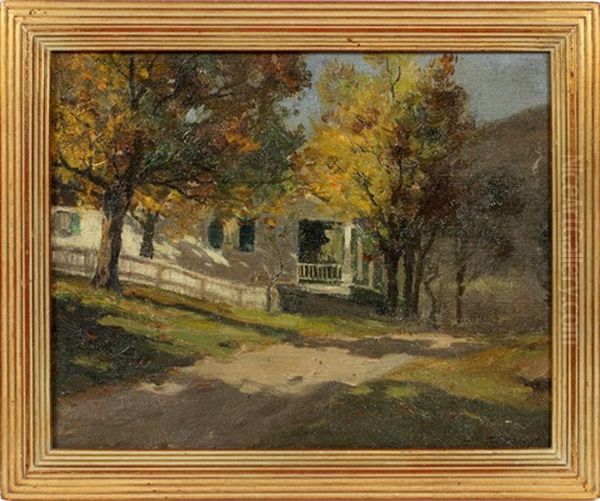 Old Stead Oil Painting by Charles Paul Gruppe