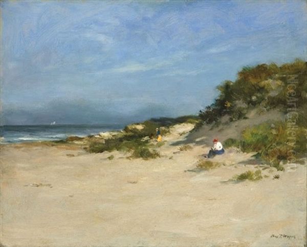 Ipswich Dunes Oil Painting by Charles Paul Gruppe