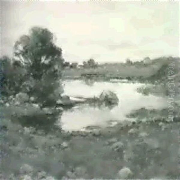 Annisquam Oil Painting by Charles Paul Gruppe