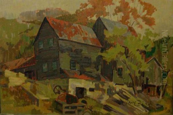 The Old Mill Oil Painting by William Baird