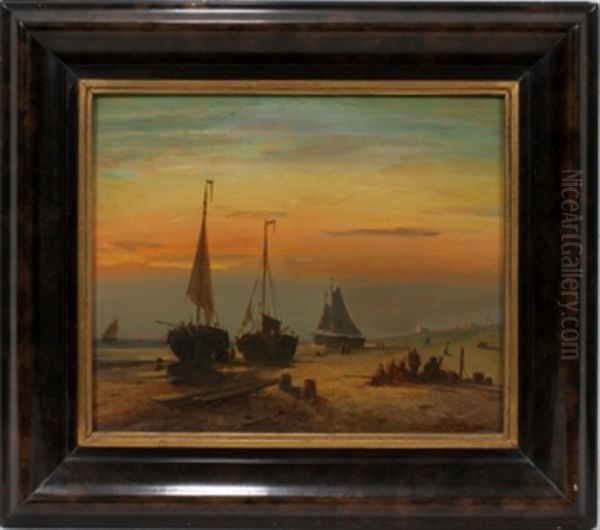 Untitled Oil Painting by Jacob Willem Gruyter