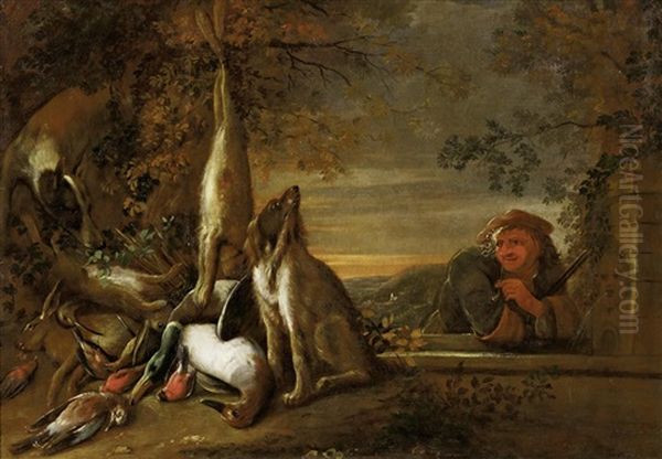 Jagdstuck Oil Painting by Adriaen de Gryef