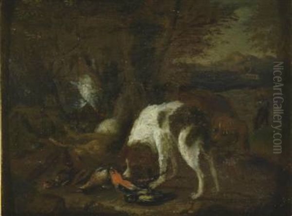 Die Jagdbeute Oil Painting by Adriaen de Gryef