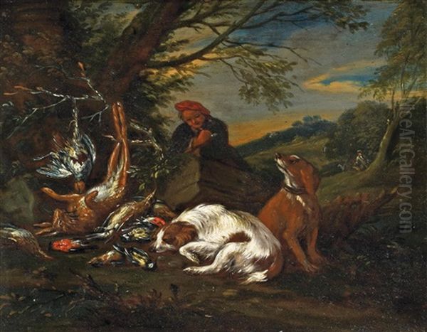 Die Jagdbeute Oil Painting by Adriaen de Gryef