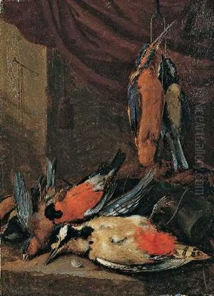 Stillleben Mit Vogeln Oil Painting by Adriaen de Gryef