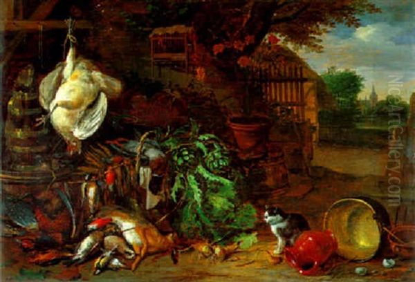 Variastilleben Oil Painting by Adriaen de Gryef