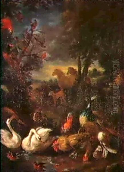 Das Paradies Oil Painting by Adriaen de Gryef