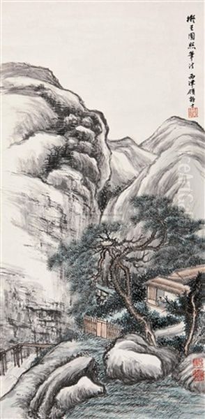 Landscape Oil Painting by  Gu Linshi