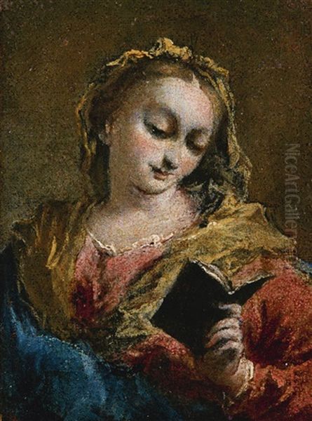 The Madonna Annunciate Oil Painting by Francesco Guardi