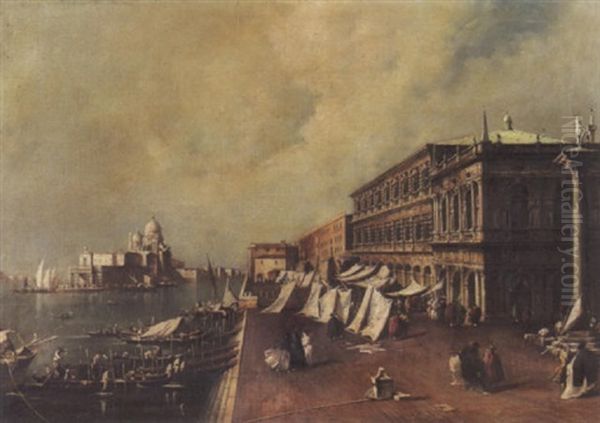 Sicht Auf Den Markusplatz by Giacomo Guardi