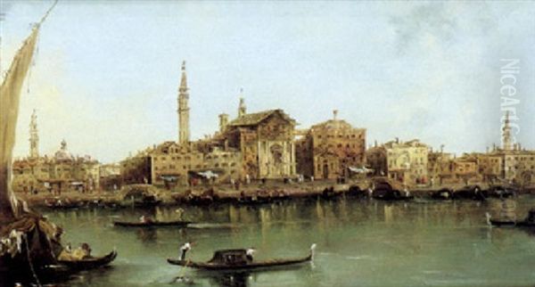 Venice, The Chiesa Della Pieta by Giacomo Guardi