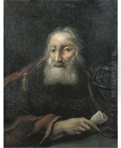 Astronomo Oil Painting by Giovanni Antonio Guardi