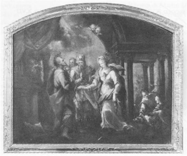 Il Matrimonio Della Vergine by Giovanni Antonio Guardi