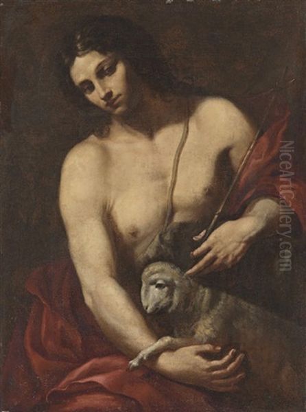 Saint John The Baptist Oil Painting by Francesco Guarino