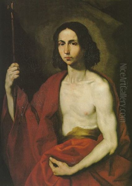 Saint Jean Baptiste Oil Painting by Francesco Guarino