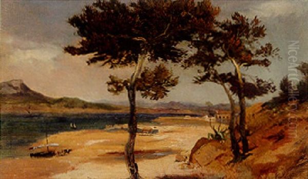 A Mediterranean Estuary by Baron Jean Antoine Theodore Gudin