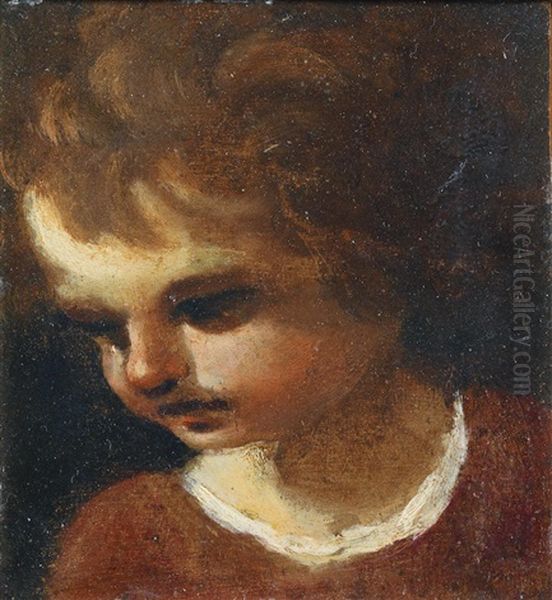 Study For A Child Oil Painting by  Guercino