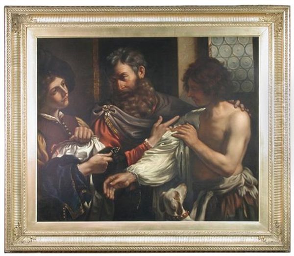 The Return Of The Prodigal Son Oil Painting by  Guercino