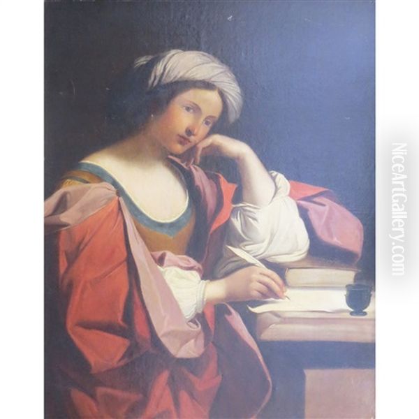 The Persian Sibyl by  Guercino