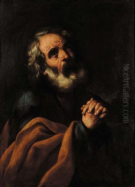 San Pietro Oil Painting by  Guercino