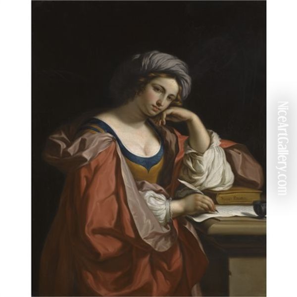 The Persian Sybil by  Guercino