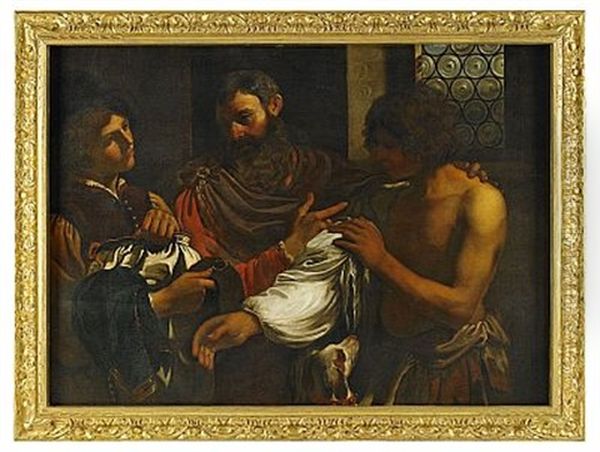 Den Forlorade Sonens Aterkomst Oil Painting by  Guercino