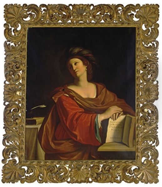 The Samian Sybil Oil Painting by  Guercino