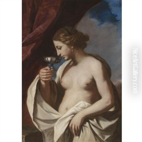 Sophonisba Oil Painting by  Guercino