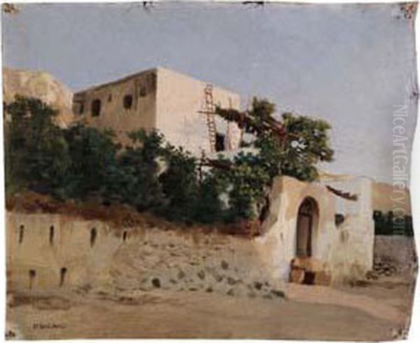 Casa Sulla Spiaggia Oil Painting by Stefan W. Bakalowicz