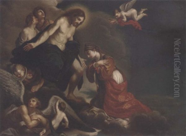 The Assumption Of Saint Petronilla Oil Painting by  Guercino