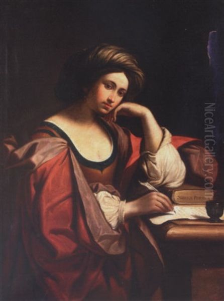 The Persian Sibyl by  Guercino