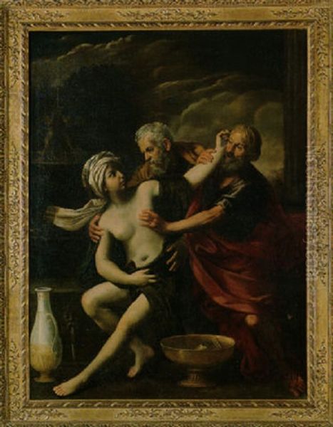 Susanna E I Vecchioni by  Guercino